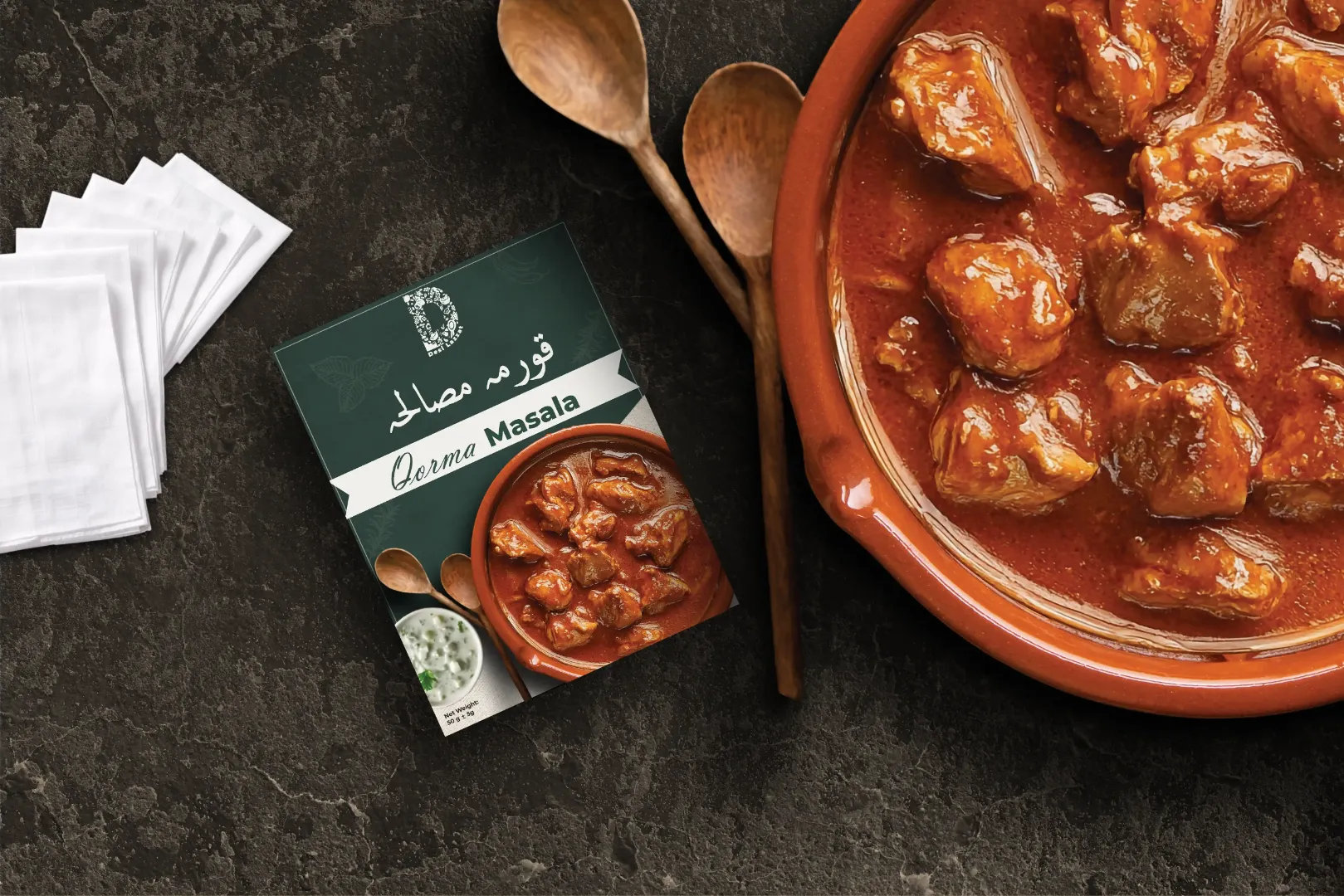 Desi Lazzat Qorma Masala